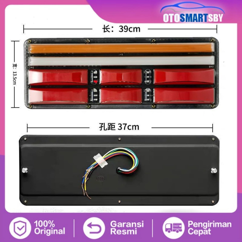 Lampu Variasi Stop Lamp LED Stoplamp Rem Belakang Truk Sein Running Truk