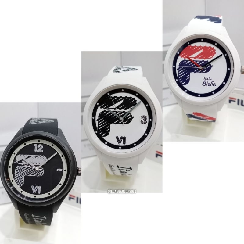 JAM TANGAN PRIA FILA 38-321 RUBBER ORIGINAL