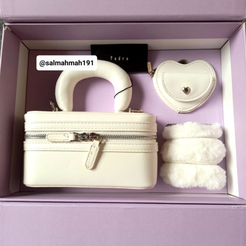 Tas selempang wanita gift box pedro original pabrik fo