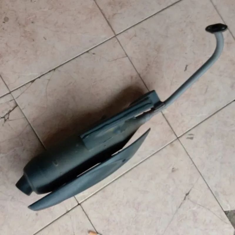 knalpot Yamaha Fino 125 atau kenalpot Mio Z asli second copotan ORI