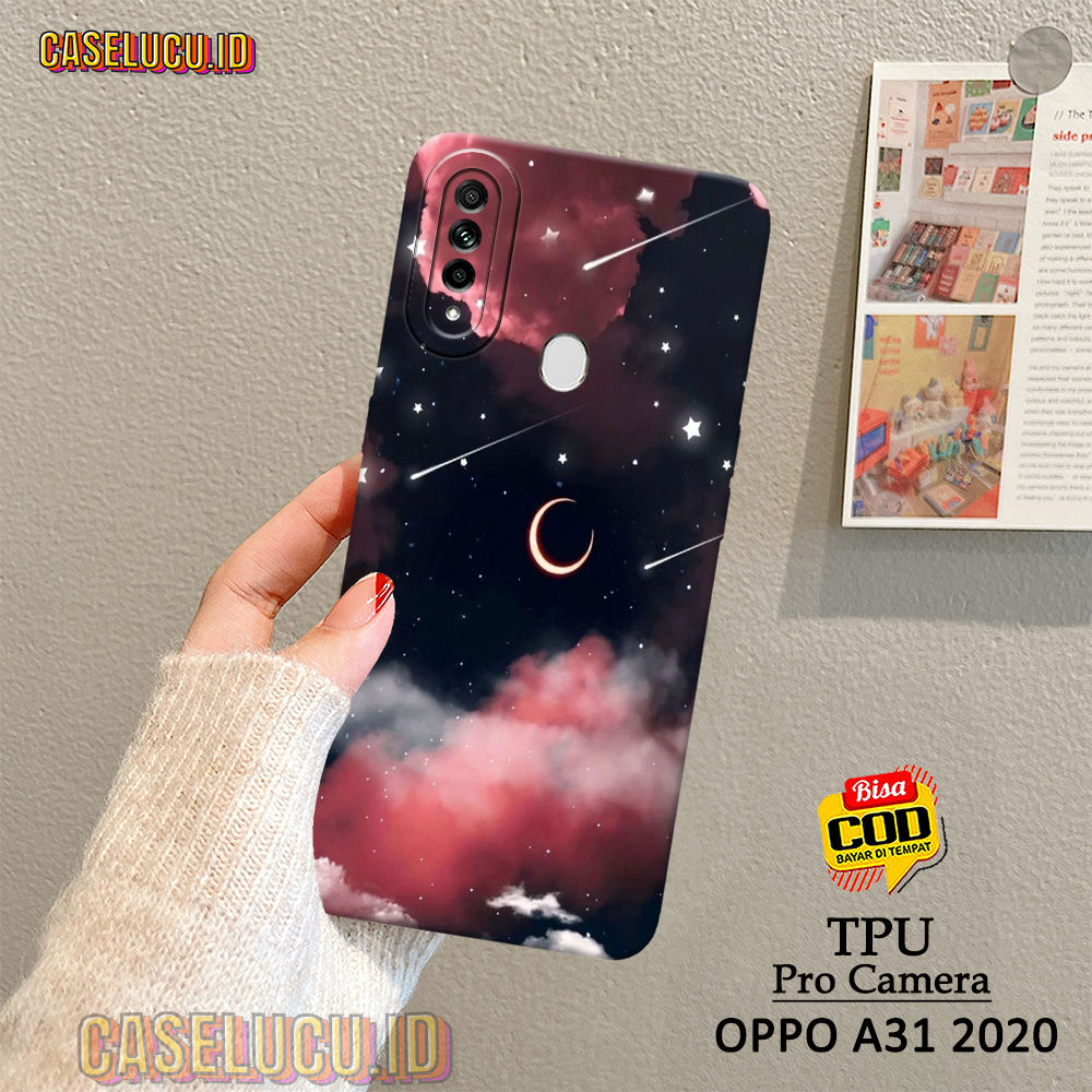 Casing Hp Oppo A31 2020 Terbaru - Fashion Case Langit - Case Oppo A31 2020 - Soft Case Hp Oppo A31 2