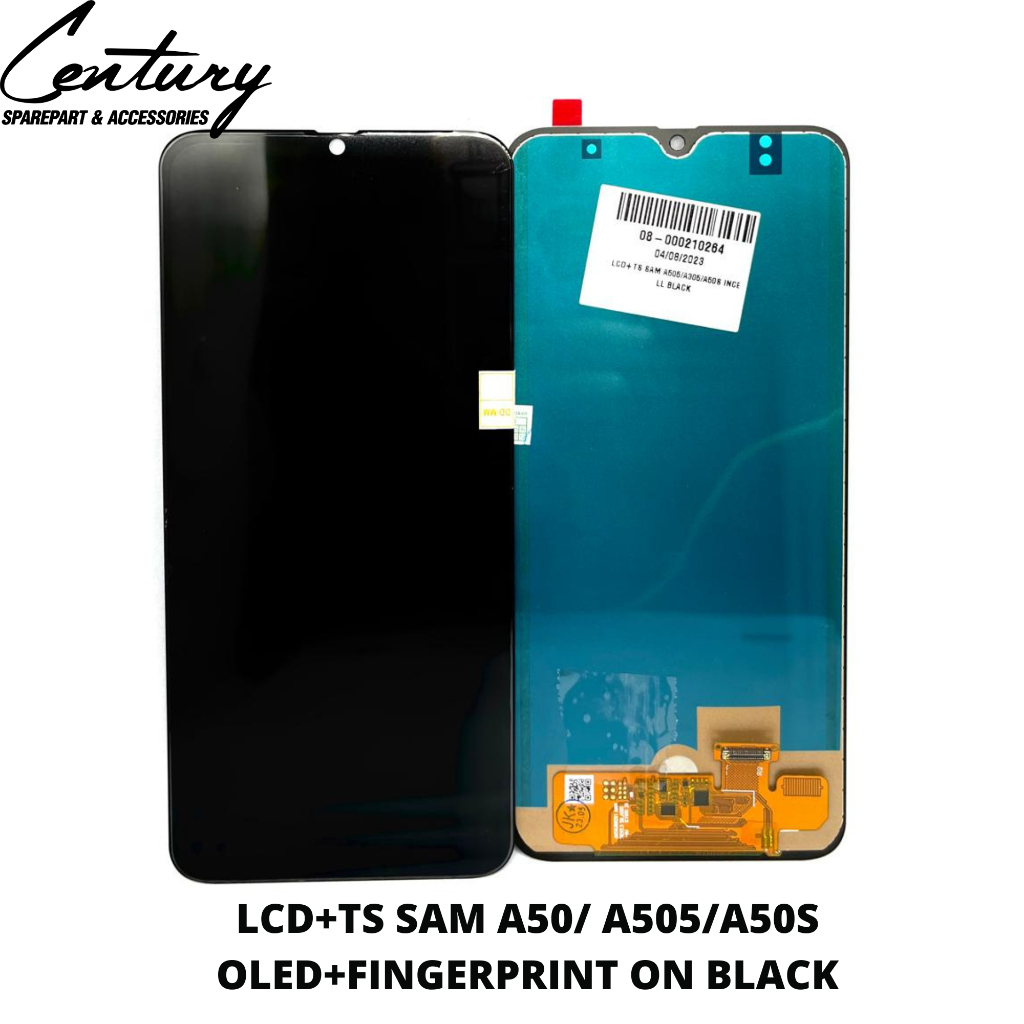 LCD+TS SAM A50/ A505/A50S OLED+FINGERPRINT ON BLACK