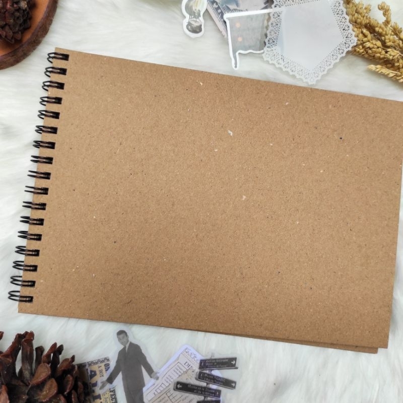 

Buku Scrapbook Journal Deco Vintage A5 Paperbook 500GSM (15 lembar)