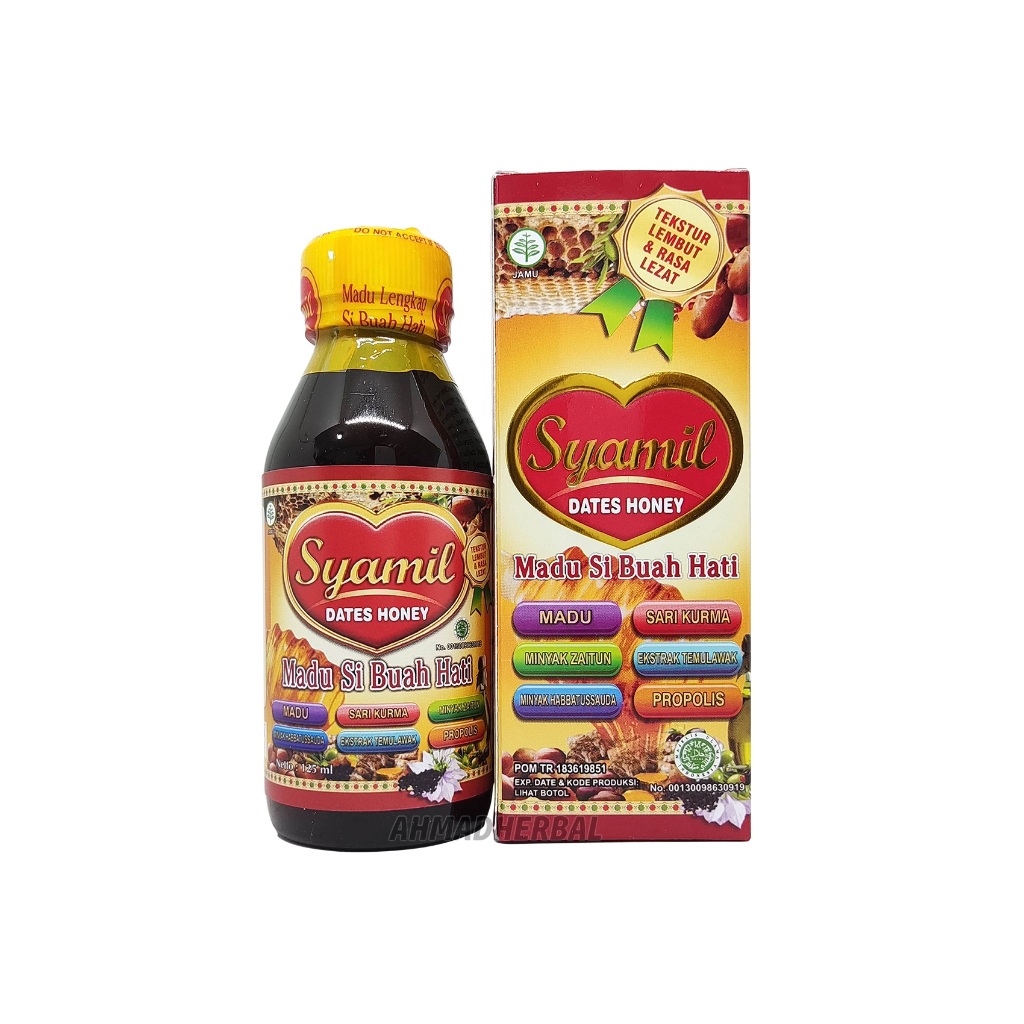 

Madu Anak SYAMIL balita 125 ml / Syamil Anak / Syamil Buah Hati / Madu Nafsu makan anak