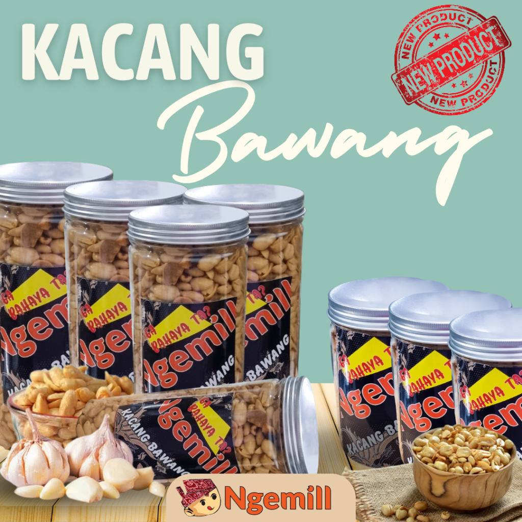 

NGEMILL KACANG BAWANG CAMILAN INDONESIA 400gr