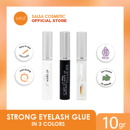 SALSA Strong Eyelash Glue - Lem Bulu Mata Multifungsi