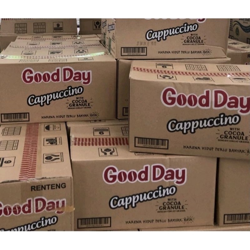 

Good Day Cappuccino 25g ( satu dus isi 120 sachet )