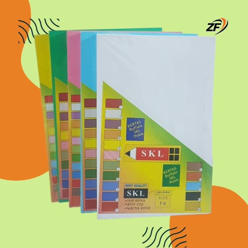 

Kertas F4 SKL Polos 100 Lembar