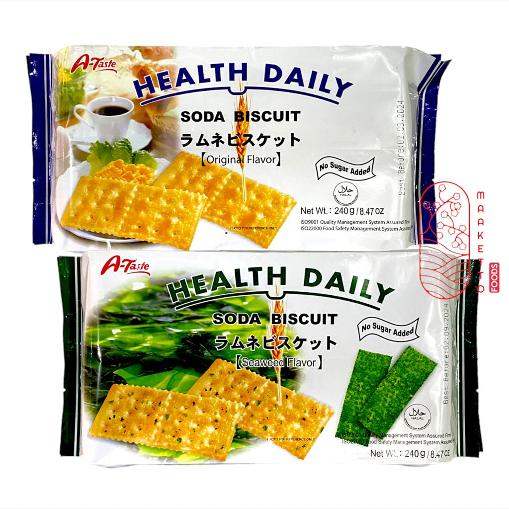 

A Taste Soda Biskuit Seaweed / Soda Biscuit Original No Sugar 240gr