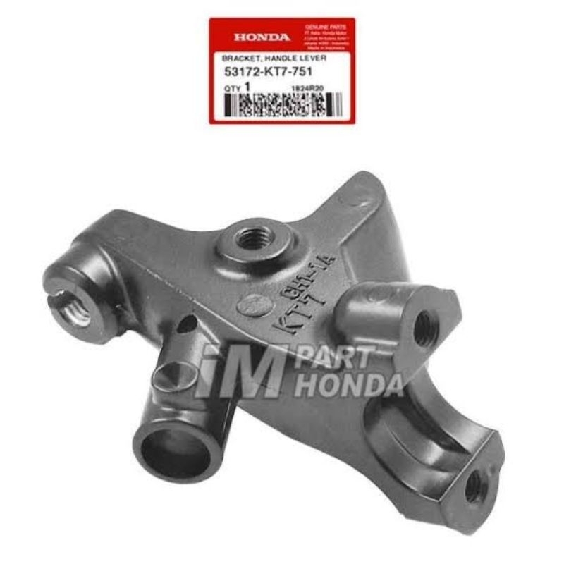 53172-KT7-751 Rumah Handel Kopling CB 150R Verza CBR CB Verza Tiger Revo Rumah Dudukan Handel Koplin