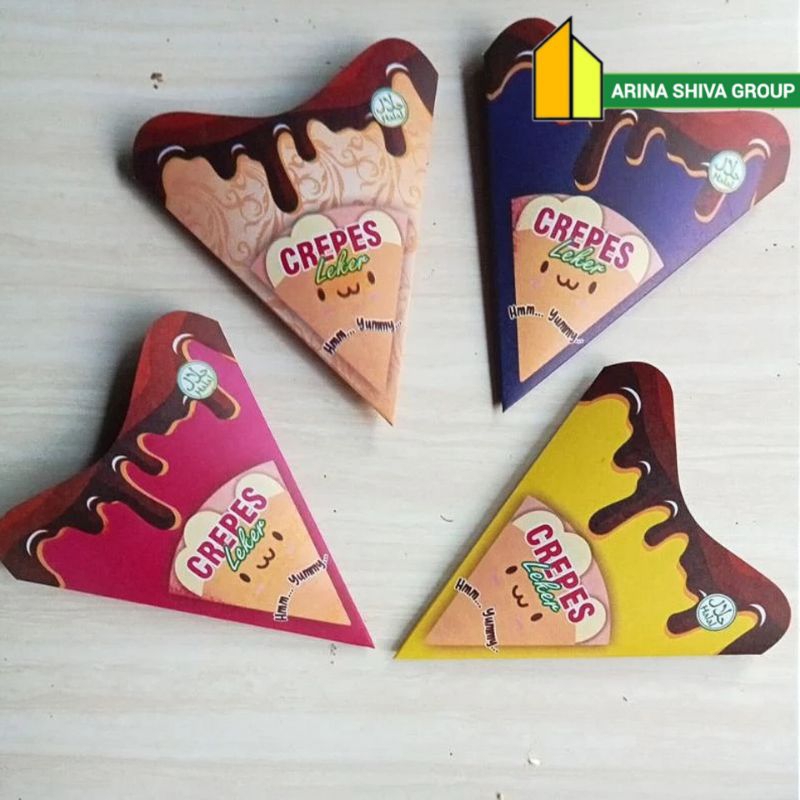400 LEMBAR KEMASAN CREPES LIPAT JUMBO PAPER CRAFT KARTON SUPER QUALITY | KERTAS LEKER KREPES CRISPY 