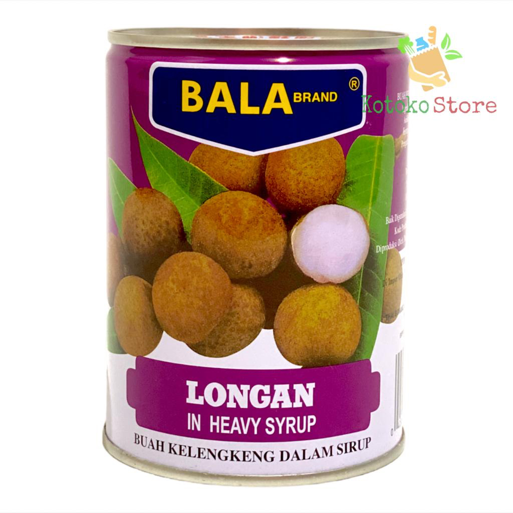 

Bala Brand Longan Kaleng / Bala Lengkeng / Bala Kelengeng Dalam Sirup 565gr