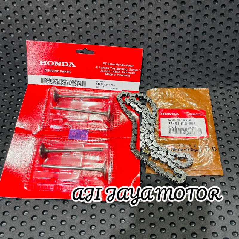 Paket Rantai Keteng + Klep Set Cb 150R Old Cbr 150R Old