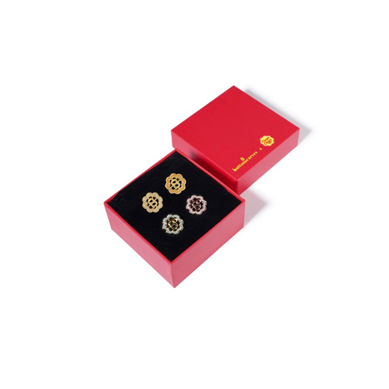 Daisy Petite Brooch Buttonscarves x Chupa Chups ready stock siap kirim✅