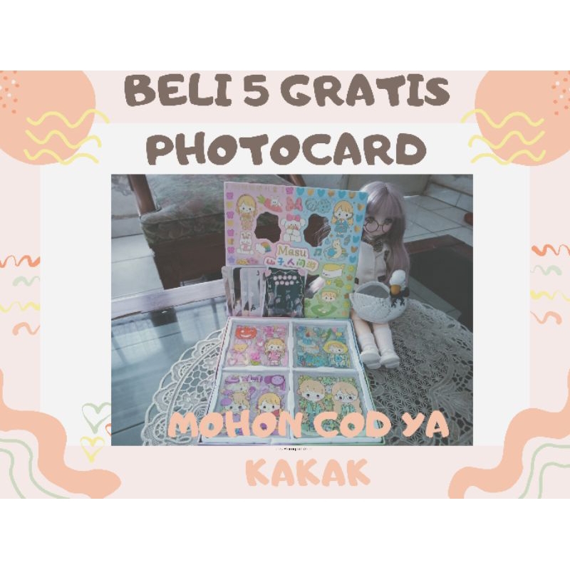 

STIKER MASU BELI 5 GRATIS PHOTOCARD(COD YA KAKAK)