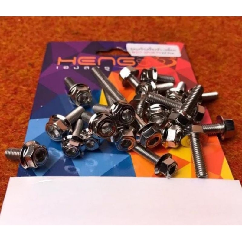Baut CVT Mio sporty probolt CVT Mio smile baut probolt stainless Mio Heng Thailand