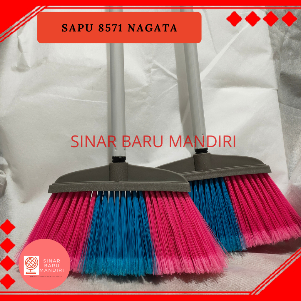Sapu nylon 8517 nagata / Sapu lantai Nagata / Sapu plastik Nagata