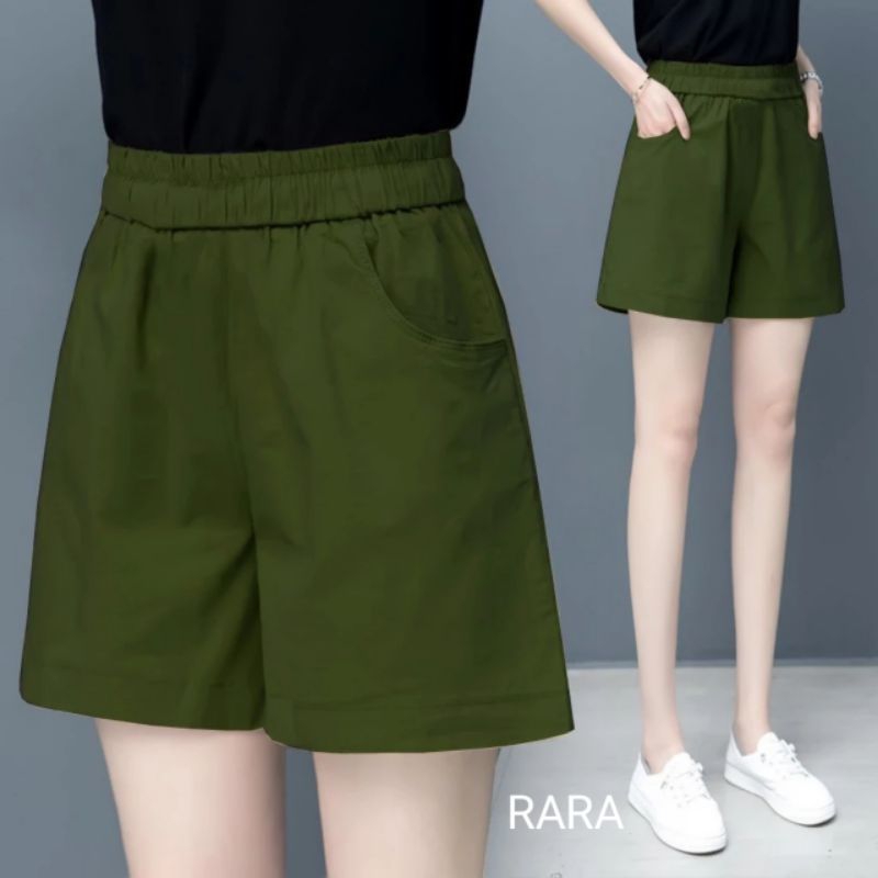 CELANA PENDEK WANITA DEWASA FULL KARET TERBARU.