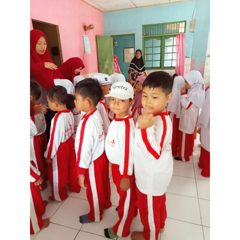 Baju Olahraga Anak TK / PAUD Bagus
