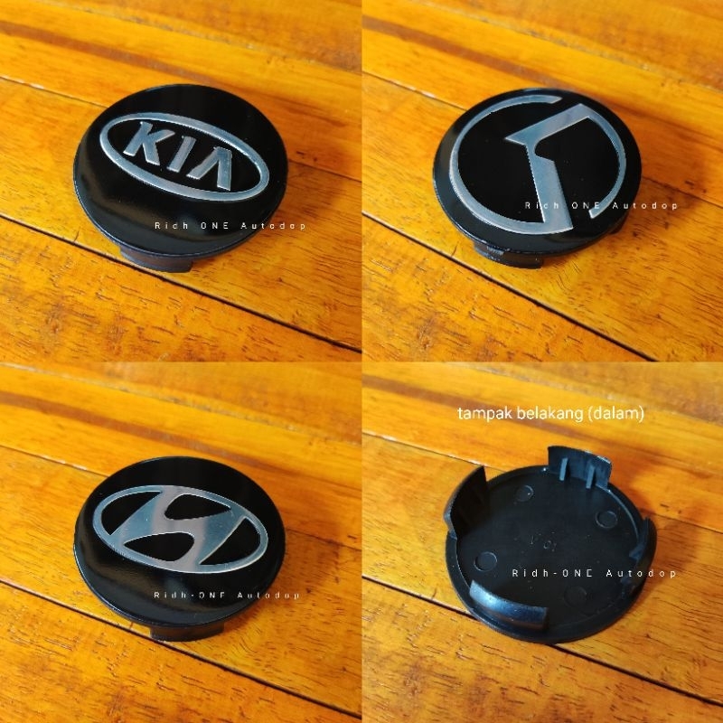 TUTUP DOP VELG MOBIL LOGO KIA HYUNDA