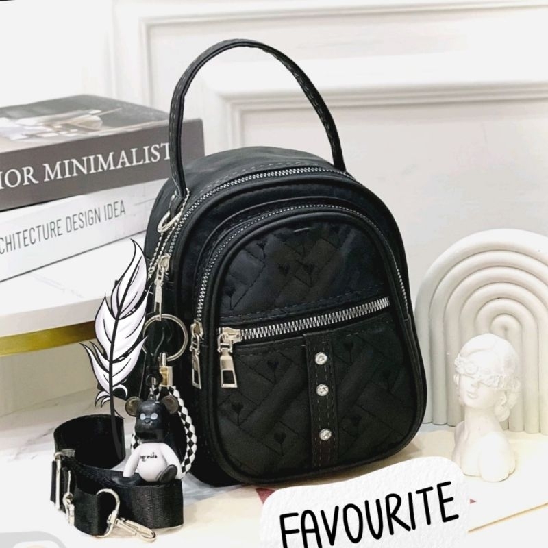 GTM59 RANSEL MINI BACKPACK CIBAO MULTIFINGSI DIAMOND3