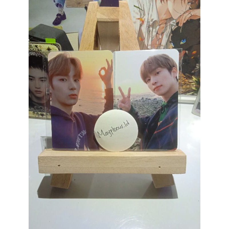 wts pc photocard sangyeon hyunjae dazed magazine the boyz