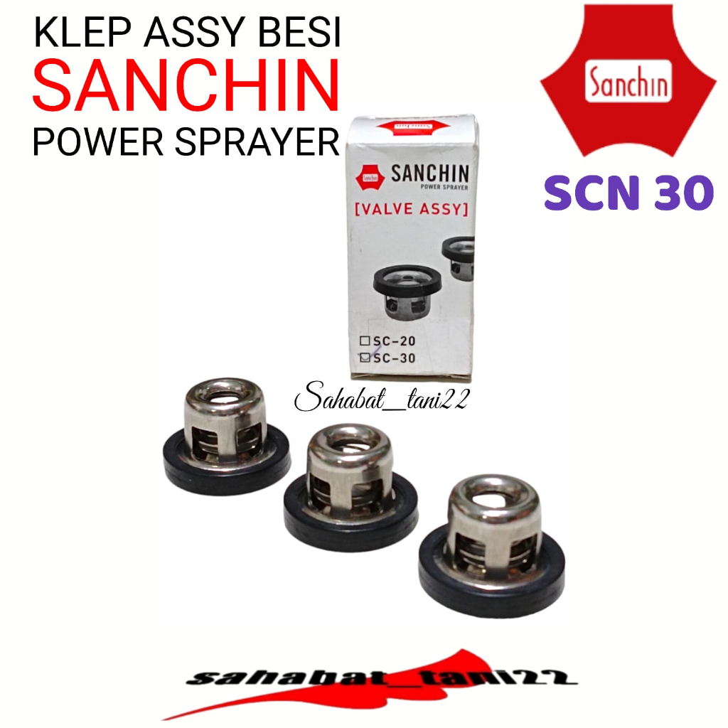 Klep sanchin SCN30 valve power sprayer SCN30 valve assy sanchin SCN30 model BESI power sprayer