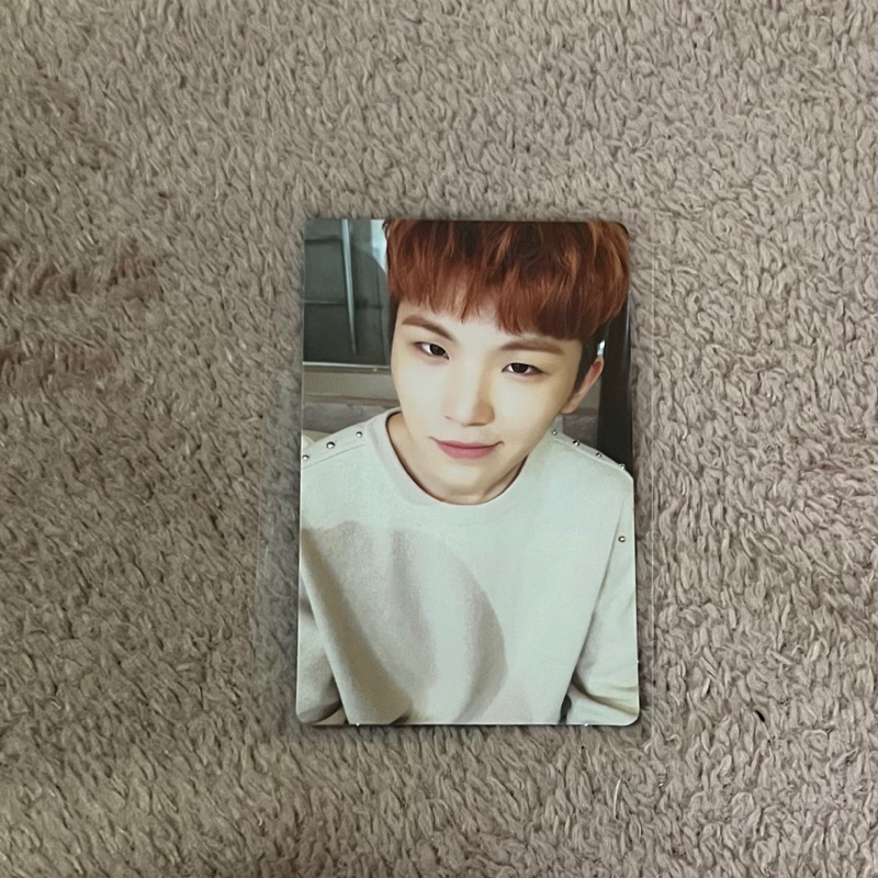 (BOOKED) WOOZI TEENAGE WHITE PHOTOCARD SEVENTEEN TEEN AGE PC