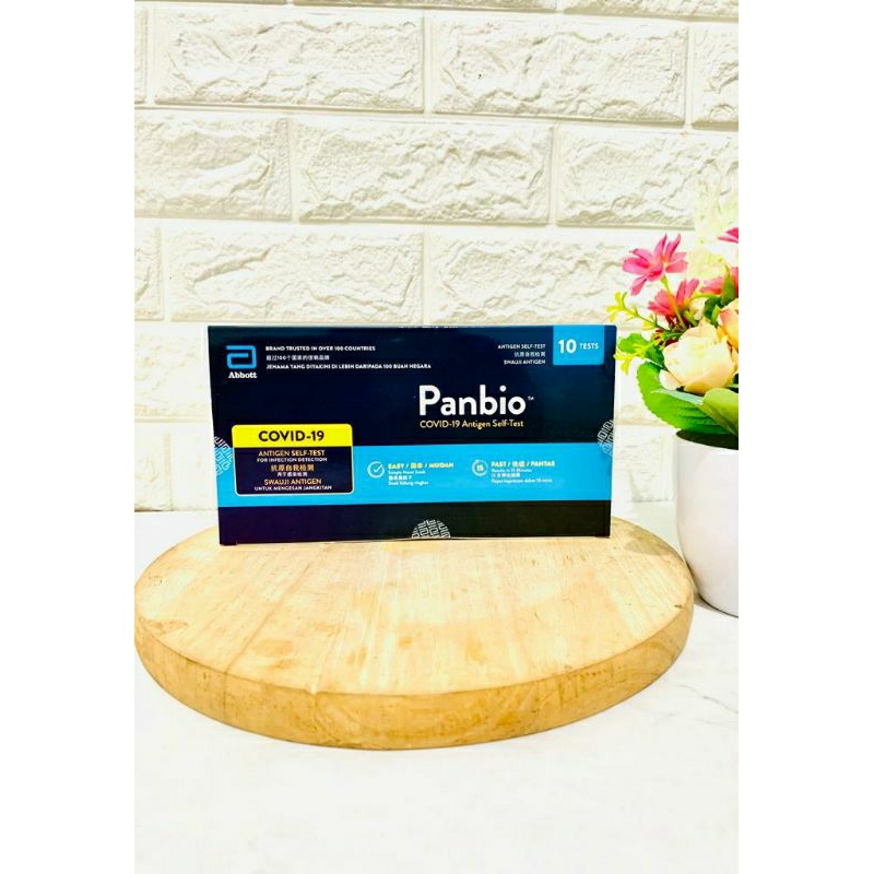 Abbott Panbio COVID 19 Antigen Self Test (Nasal) 10 Tests Pack