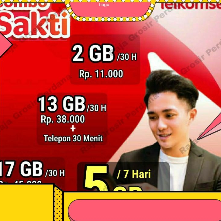 Kartu Perdana Combo Sakti Telkomsel 5GB/11.000 hingga 17GB/45.000