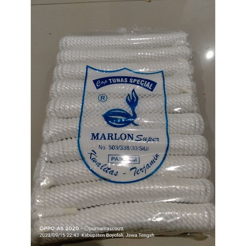 

tali Pramuka/tali Marlon per pack