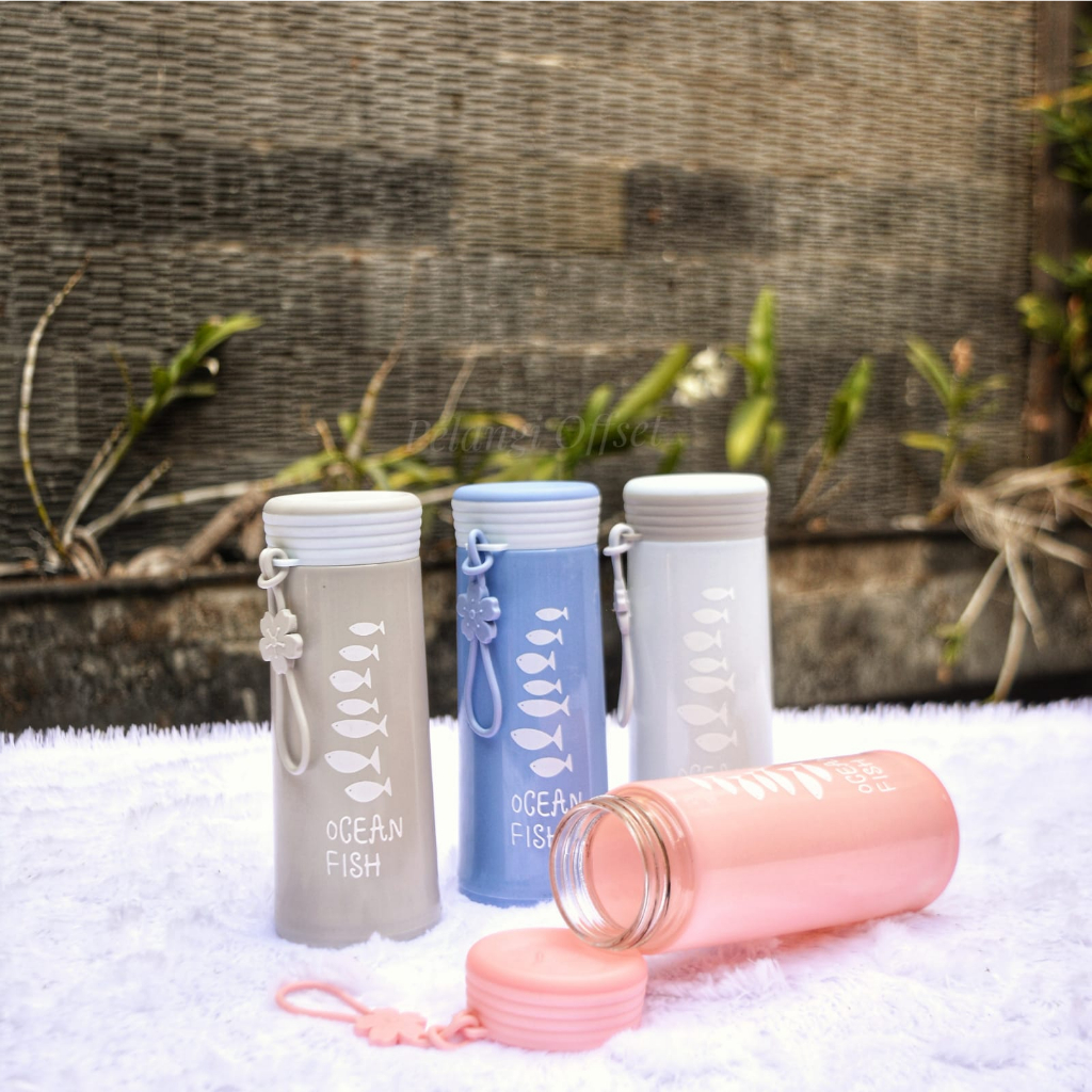 SOUVENIR BOTOL MINUM LUCU TUMBLER OCEAN FISH | BOTOL OCEAN FISH | SOUVENIR PERNIKAHAN, AQIQAH, TASYA