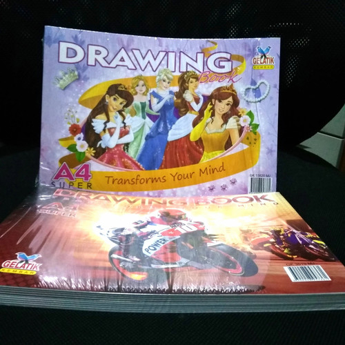 

DRAWING BOOK, BUKU GAMBAR DB A4 GELATIK