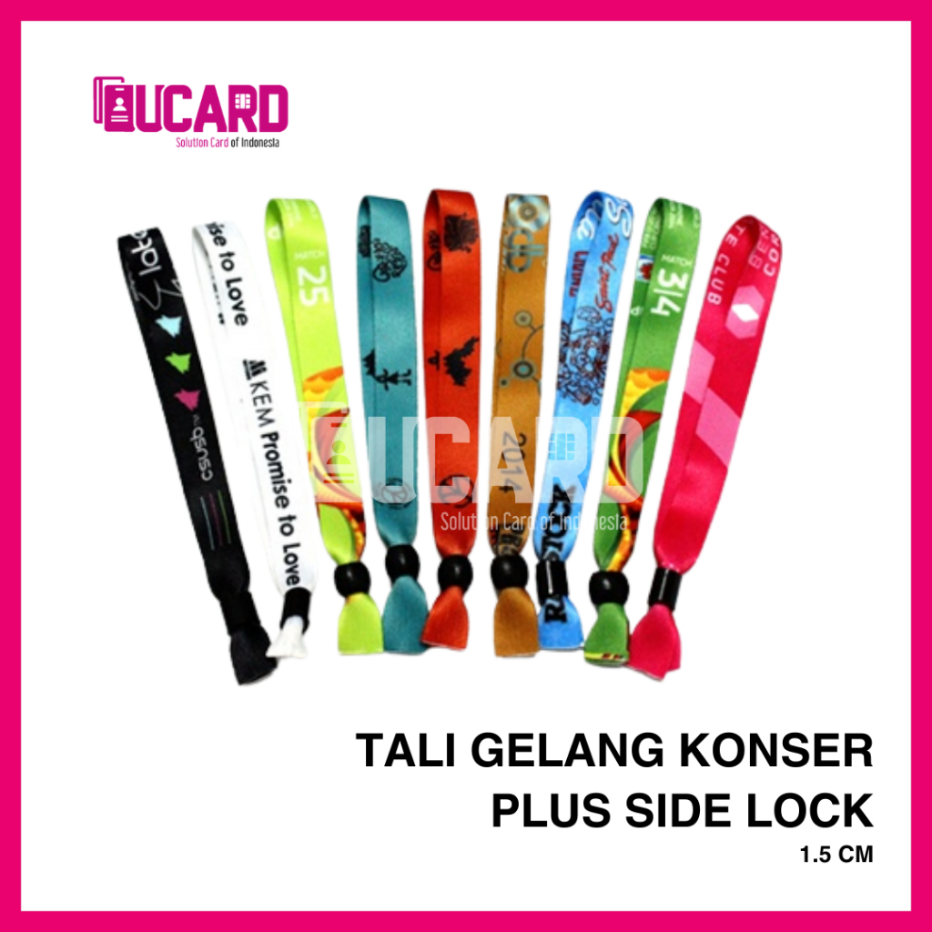 

TALI GELANG EVENT LANYARD KONSER | TISU PRINTING 1.5CM - CUSTOM 2 SISI