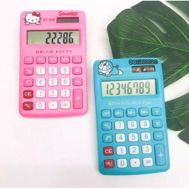 

Kalkulator Hellokitty Doraemon-Calculator Mini Karakter Lucu