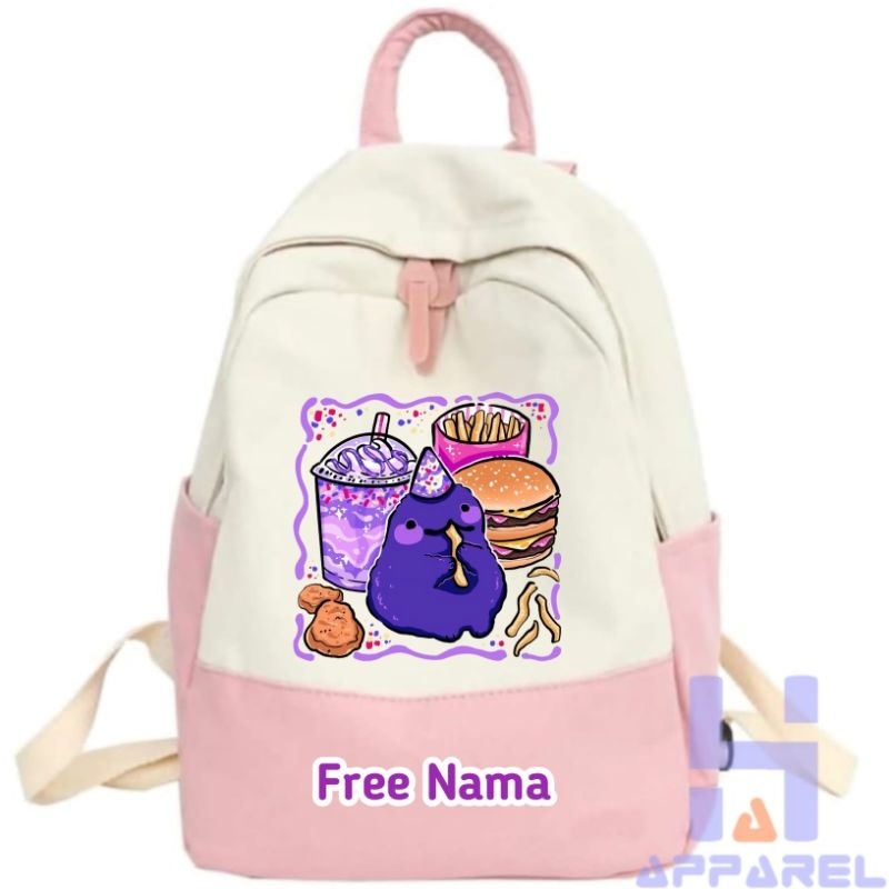 TAS RANSEL ANAK GRIMACE SHAKE MCD