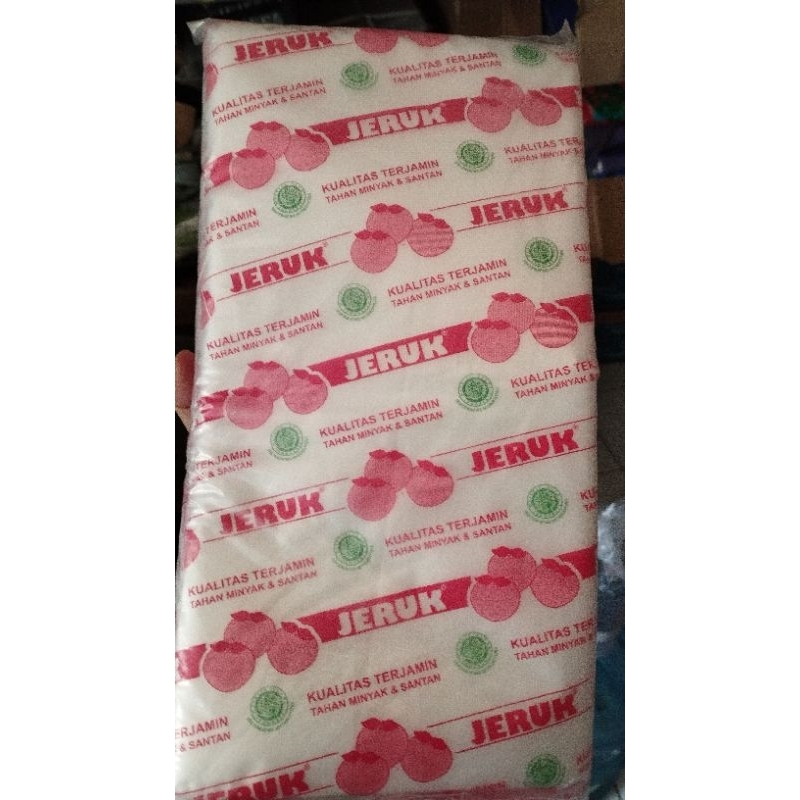 plastik PE  jeruk 15x30