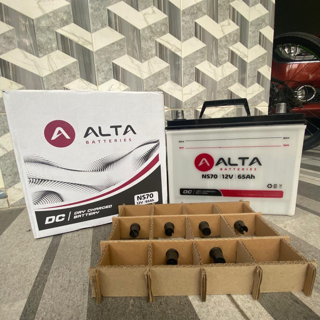 NS70 Aki mobil Alta Battery Premium / Accu Dry Charged / Aki Basah