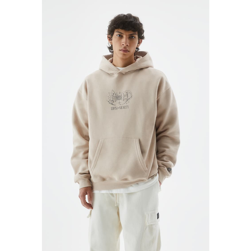 Pull and Bear HOODIE RICK AND MORTY 7592543 Jaket Sweater