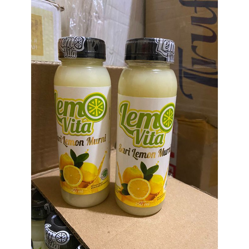 

Lemovita 250ml / Sari Lemon Asli / Sari Lemon Murni