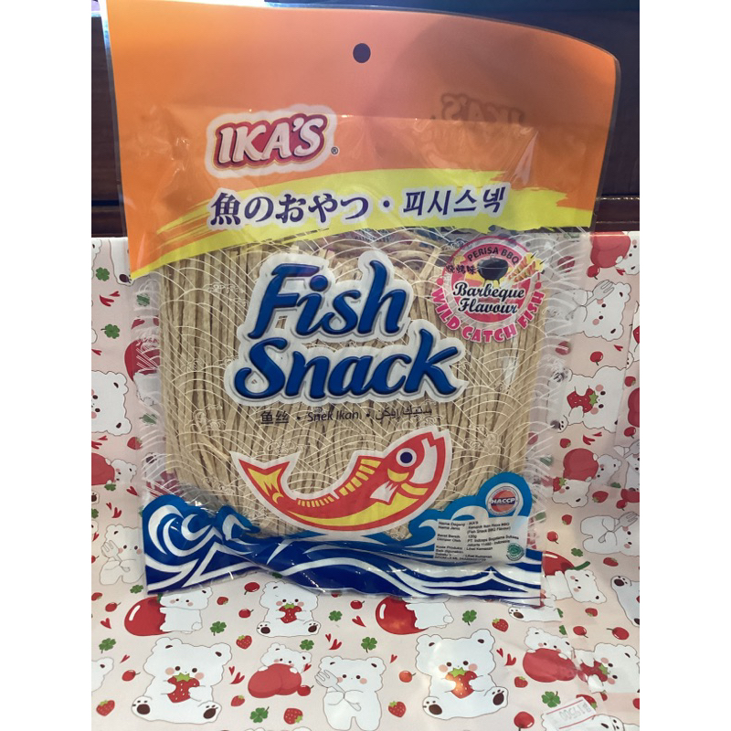 

IKA’S Fish Snack Kerupuk Ikan Rasa BBQ 120 gr