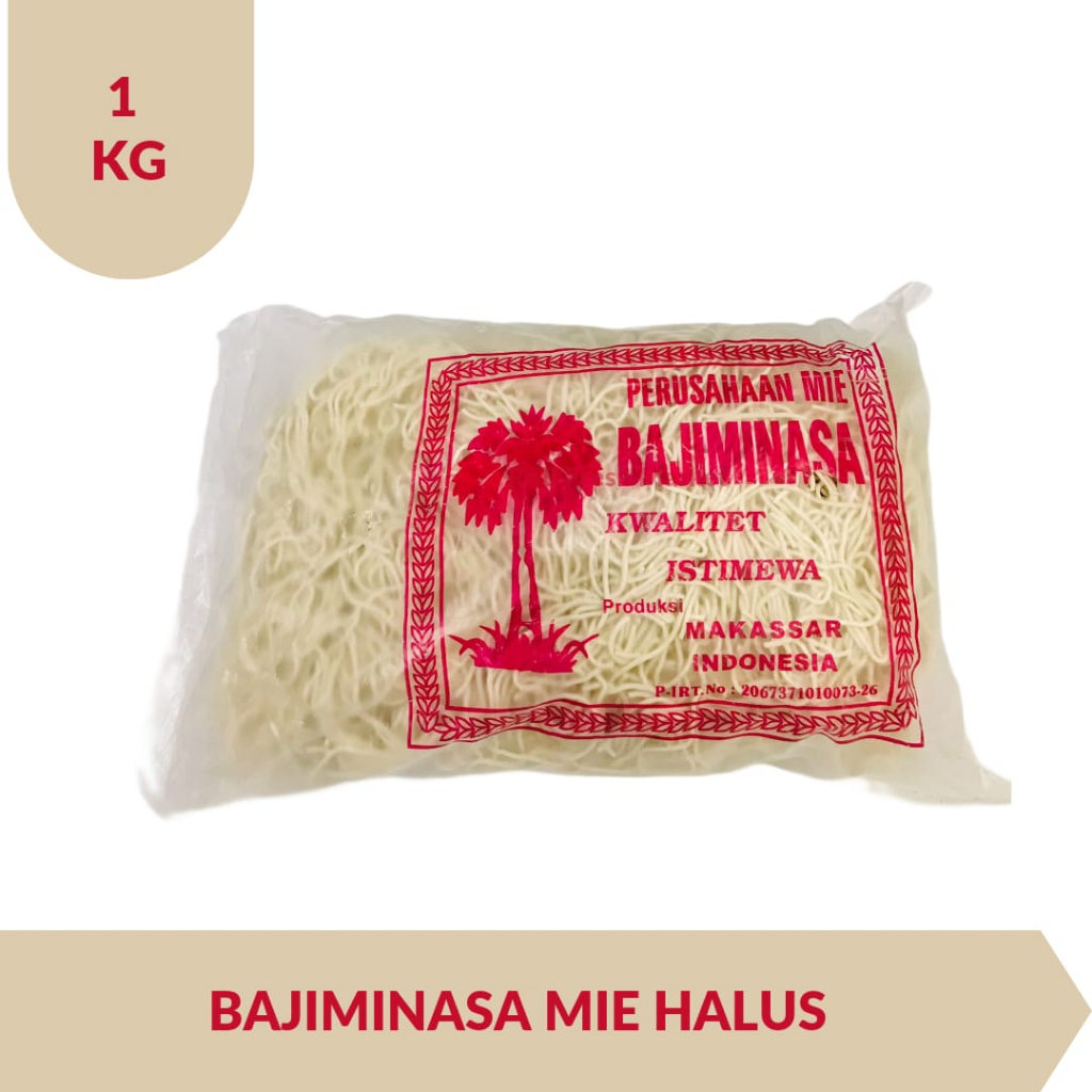 

Bajiminasa Mie Halus 1 Kg