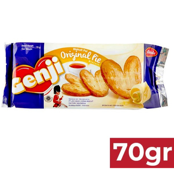 

MONDE BISCUIT GENJI PIE PACK 70GR