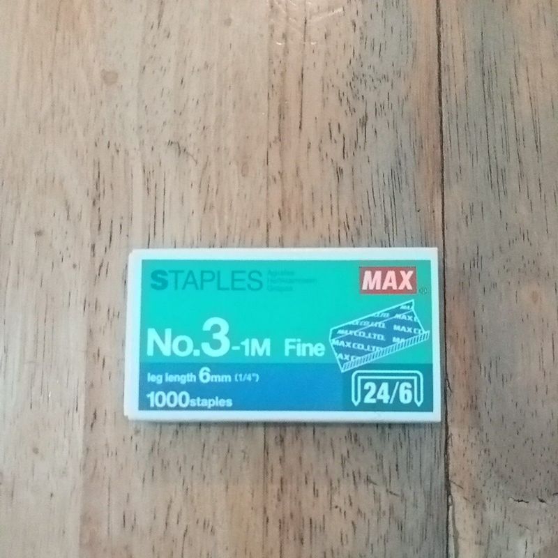 

isi staples no. 3 merek Max