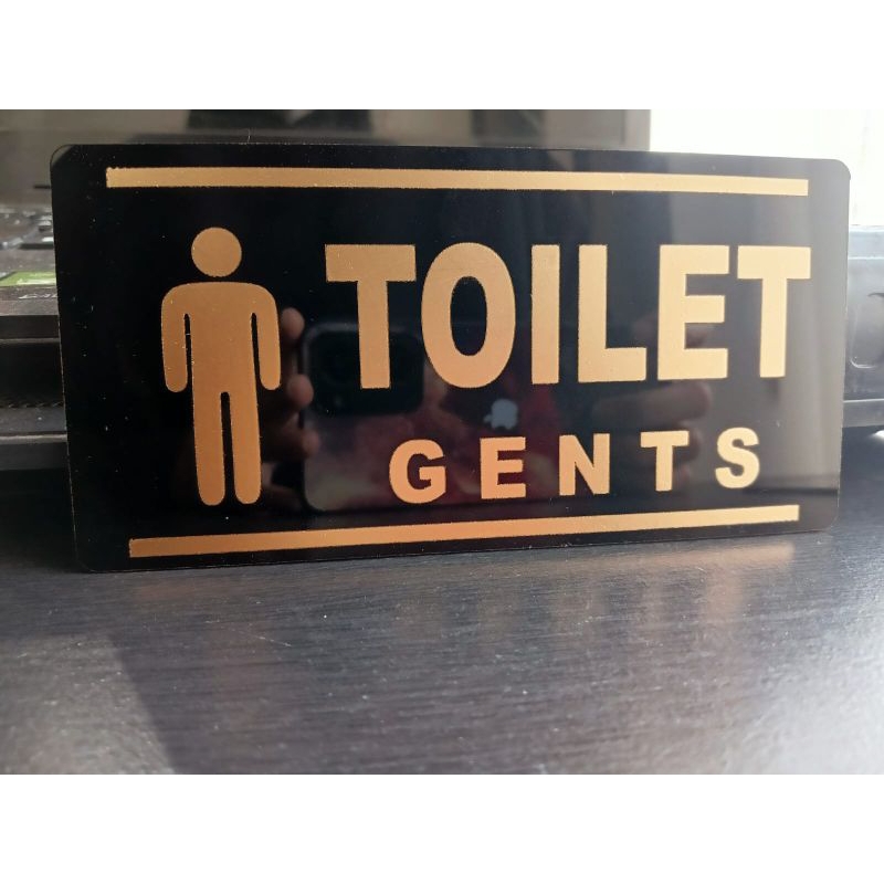 

Sign Tanda Toilet akrilik