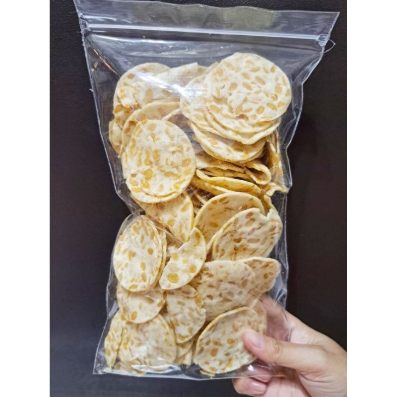 

KERIPIK TEMPE BULAT KRIPIK TEMPE SAGU CRISPY KERIPIK TEMPE PUTIH 250 GRAM