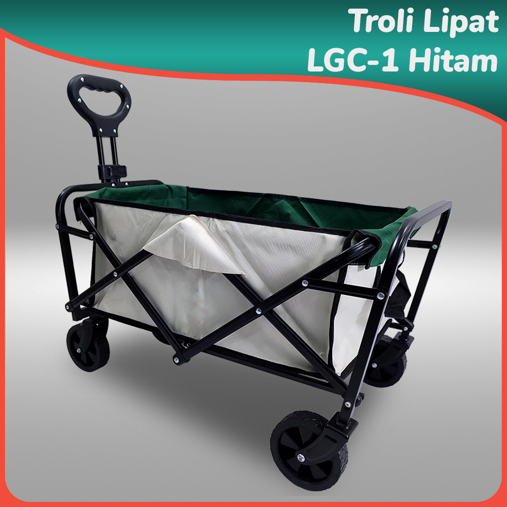 Troli Camping Trolley Keranjang Lipat Keranjang Camping Gerobak Lipat Troli terbaru unikdekorasi