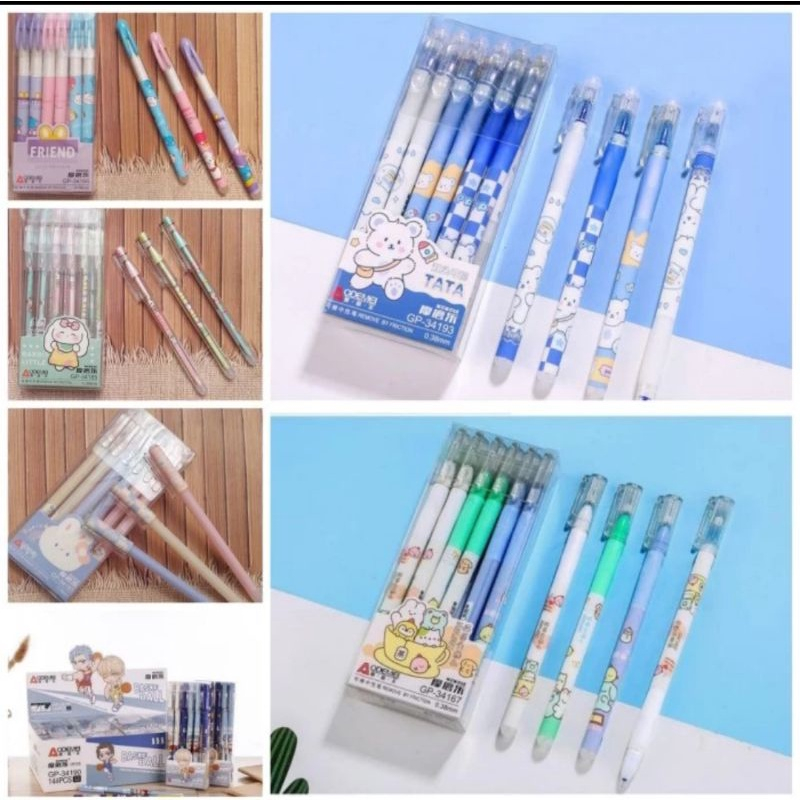 

Pulpen bolpoin bulpen gel bisa dihapus 1 pcs Gel Erasable