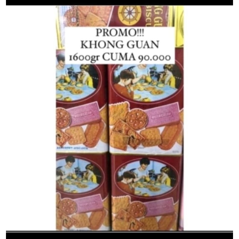 

Khong Guan Red Besar 1600kg expired 2025