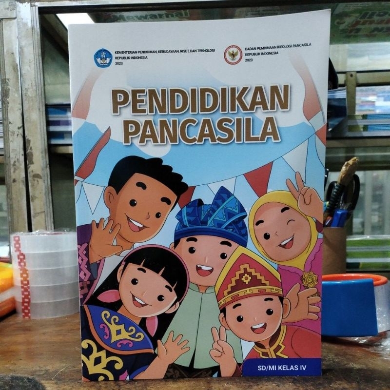 Buku Paket Pendidikan Pancasila Kelas 4 Sd Kurikulum Merdeka 2023